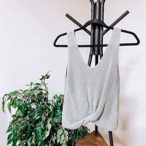 knit tank top